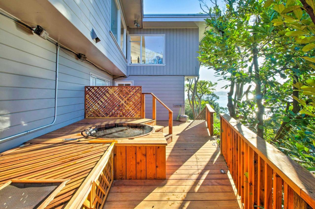 Luxury Studio With Hot Tub And San Francisco Bay Views Richmond Exterior foto
